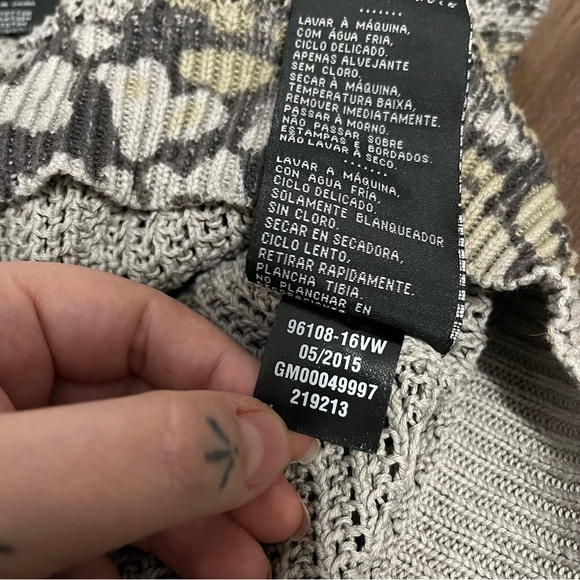 Harley-Davidson Camo Skulls Knit Crochet Tank Top - Picture 8 of 8